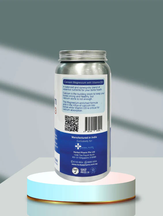 Calcium Magnesium with Vitamin D3, 120 Capsules - Image 4