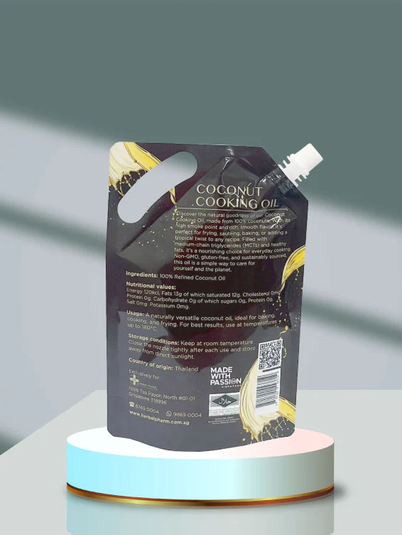Coconut Cooking Oil, 500ml - Image 3