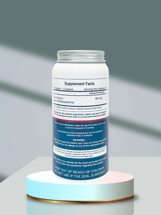Dia-Med Nopal Cactus, 90 V-Capsules - Image 3