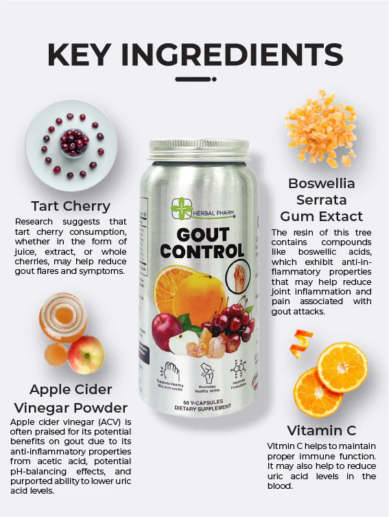 Gout Control, 60 V-Capsules - Image 6