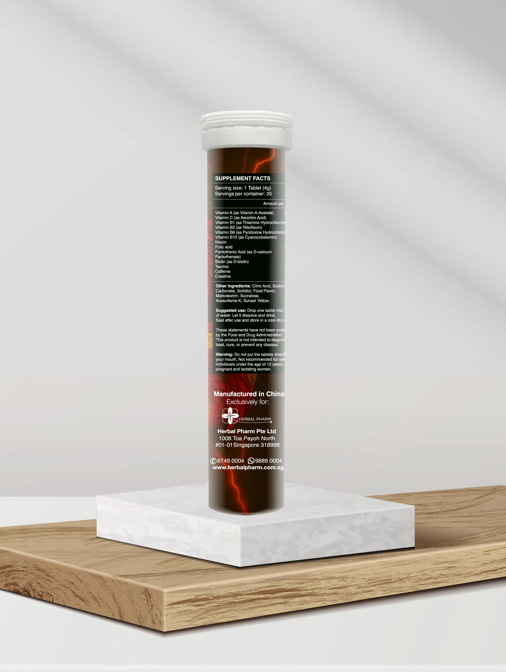 Ignitor, 20 Effervescent Tablets - Image 3