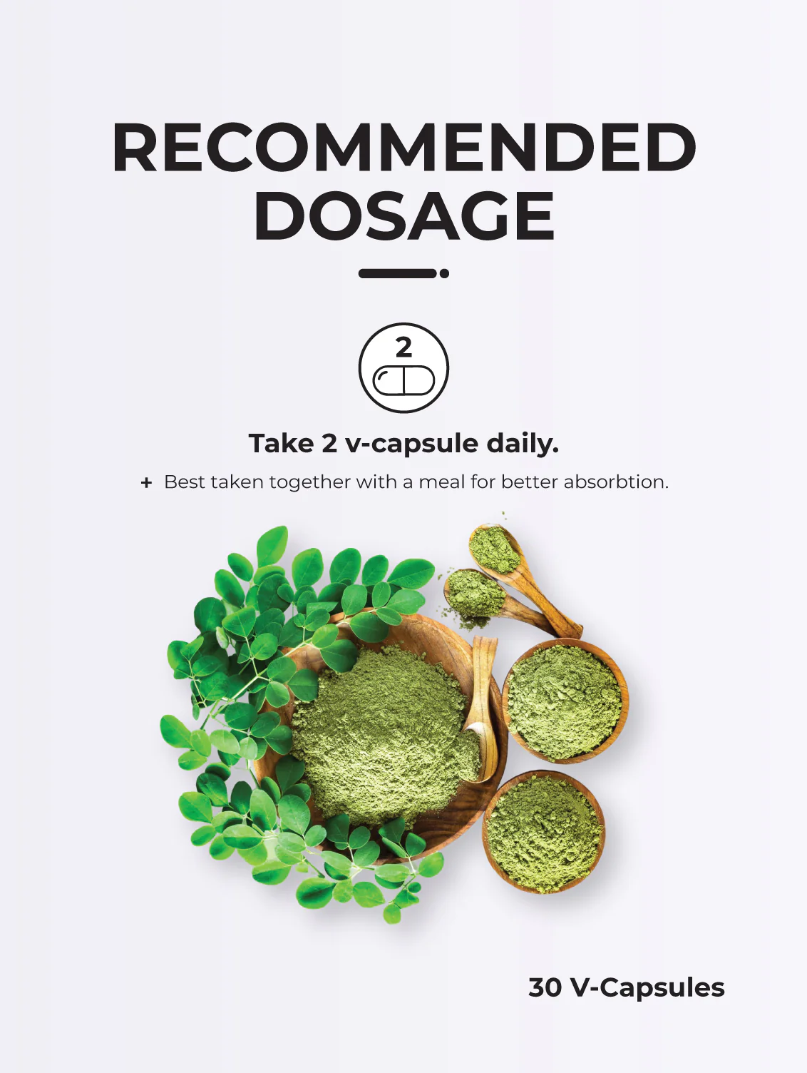 Moringa Oleifera, 60 V-Capsules - Image 6