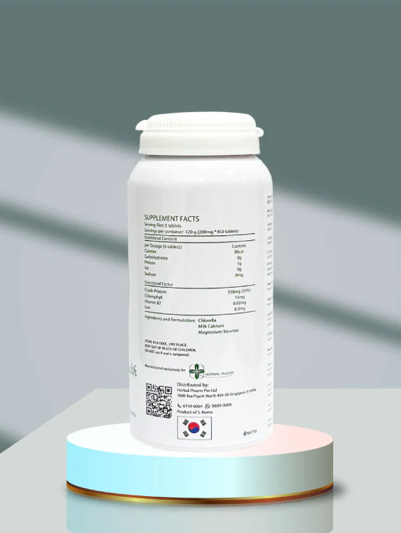 N2 Chlorella, 450 Tablets - Image 4