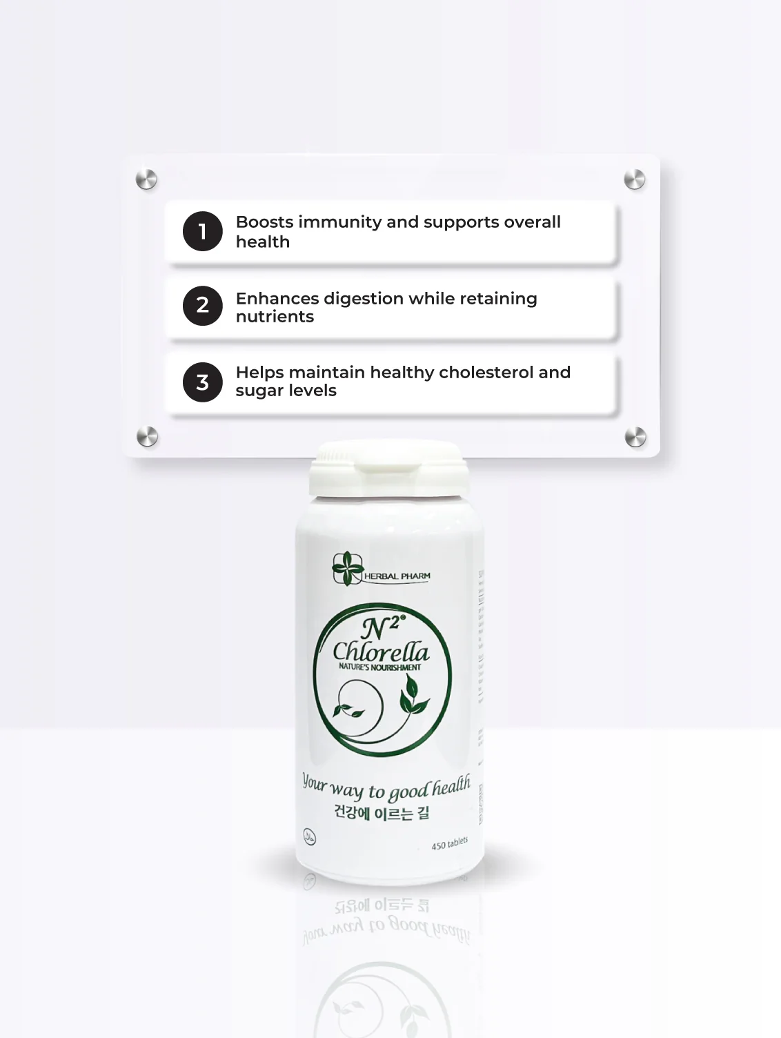 N2 Chlorella, 450 Tablets - Image 5