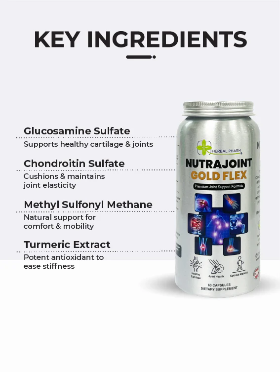 Nutrajoint Gold Flex, 60 Capsules - Image 5