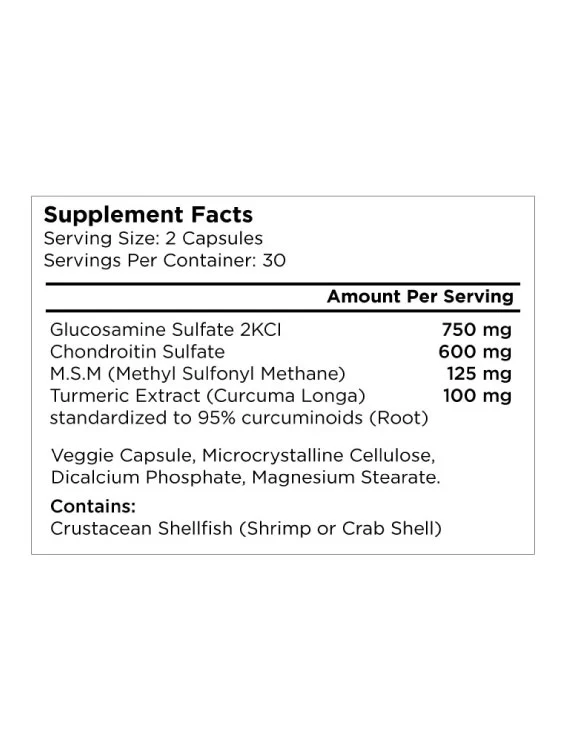 Nutrajoint Gold Flex, 60 Capsules - Image 7