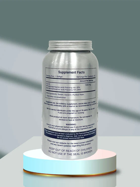 Omega-3 DHA & EPA, 90 Softgels - Image 4