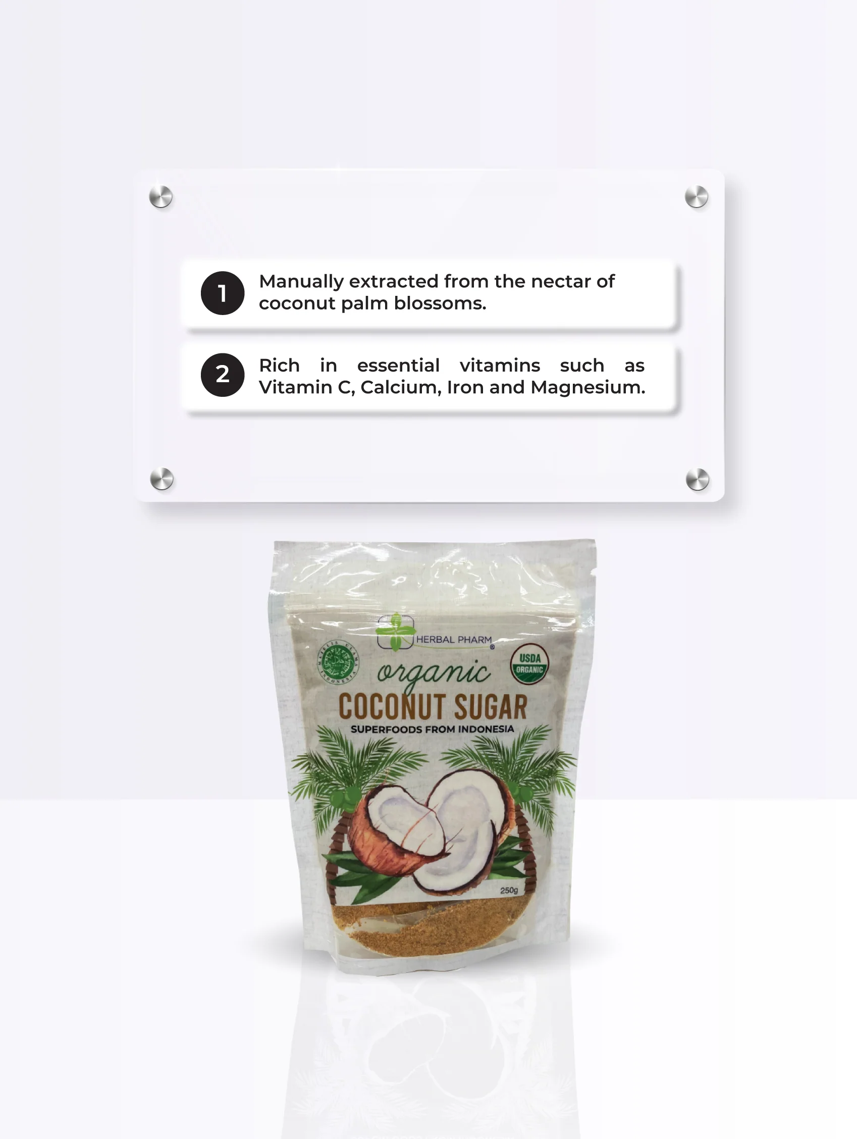 Organic Coconut Sugar, 250g - Image 7