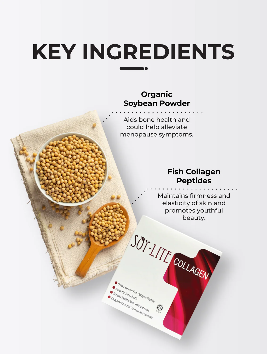 Soy-Lite Collagen, 20g x 15 Sachets - Image 6