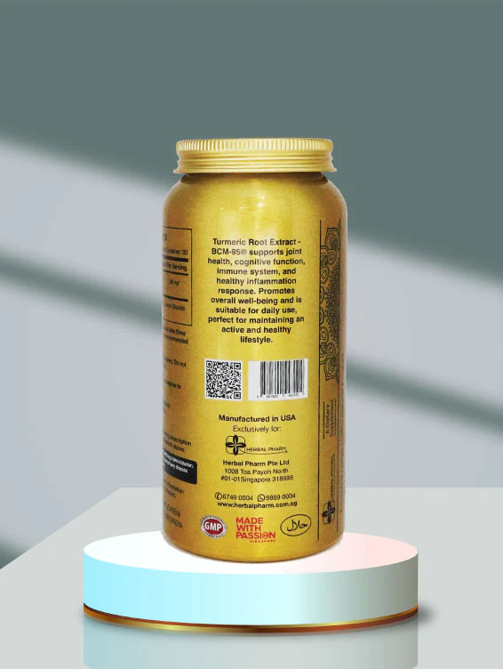 Turmeric Root Extract, 90 V-Capsules - Image 4