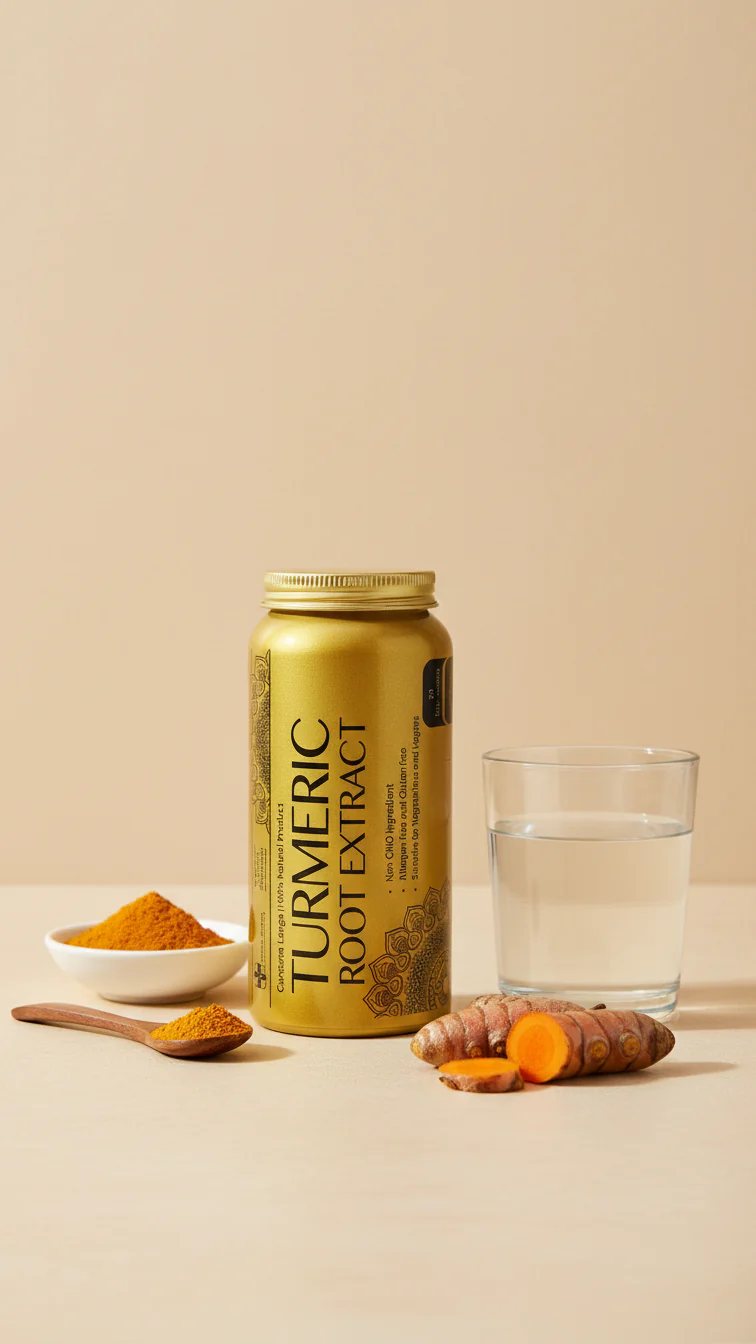 Turmeric Root Extract, 90 V-Capsules - Image 9