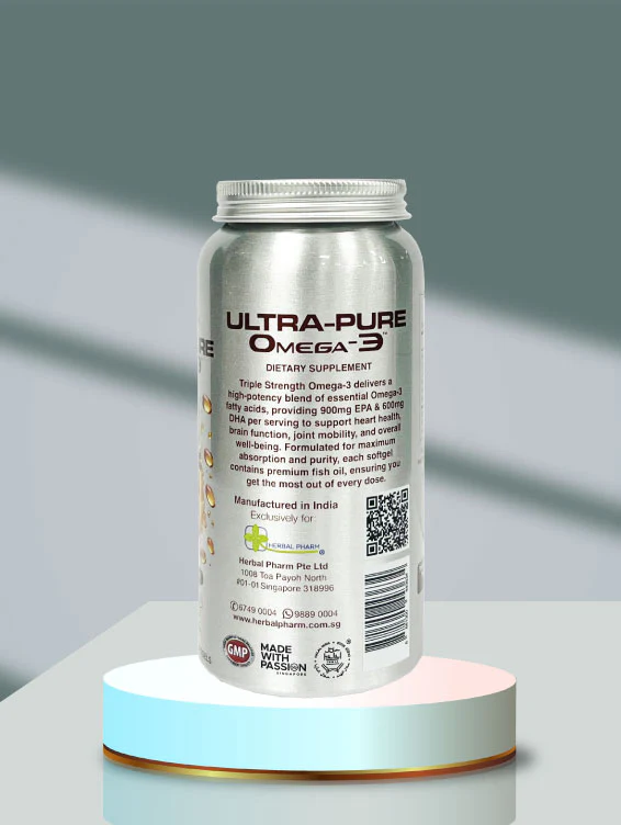 Ultra-Pure Omega-3, 60 Softgels - Image 3