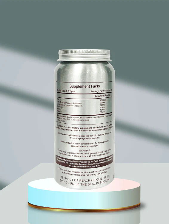 Ultra-Pure Omega-3, 60 Softgels - Image 4