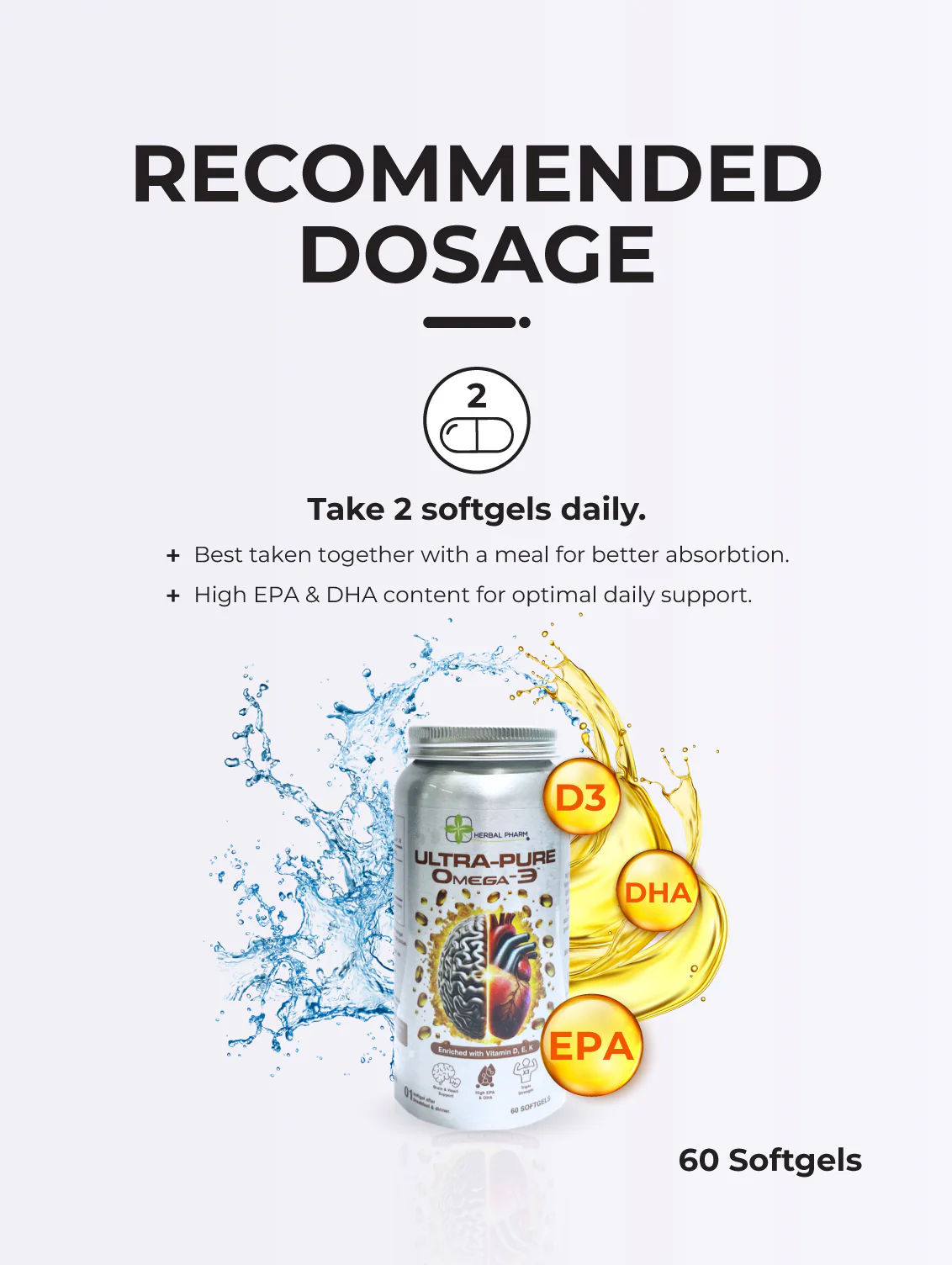 Ultra-Pure Omega-3, 60 Softgels - Image 7