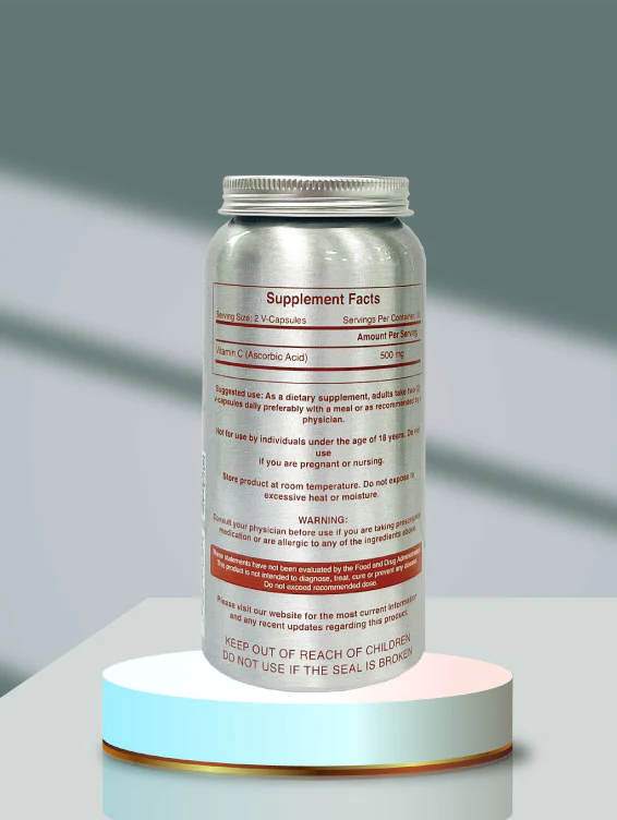 Vitamin C, 60 V-Capsules - Image 5