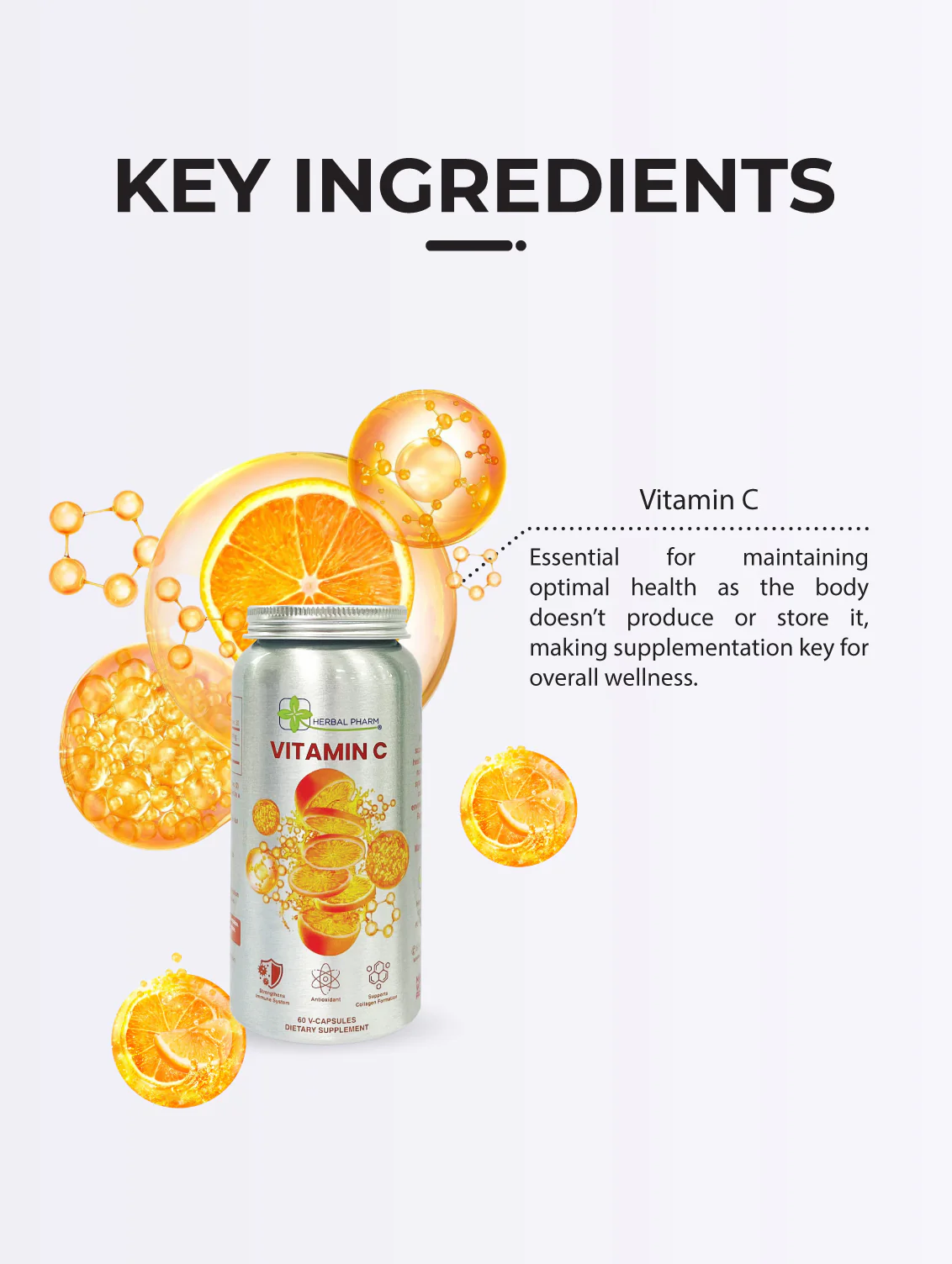 Vitamin C, 60 V-Capsules - Image 7